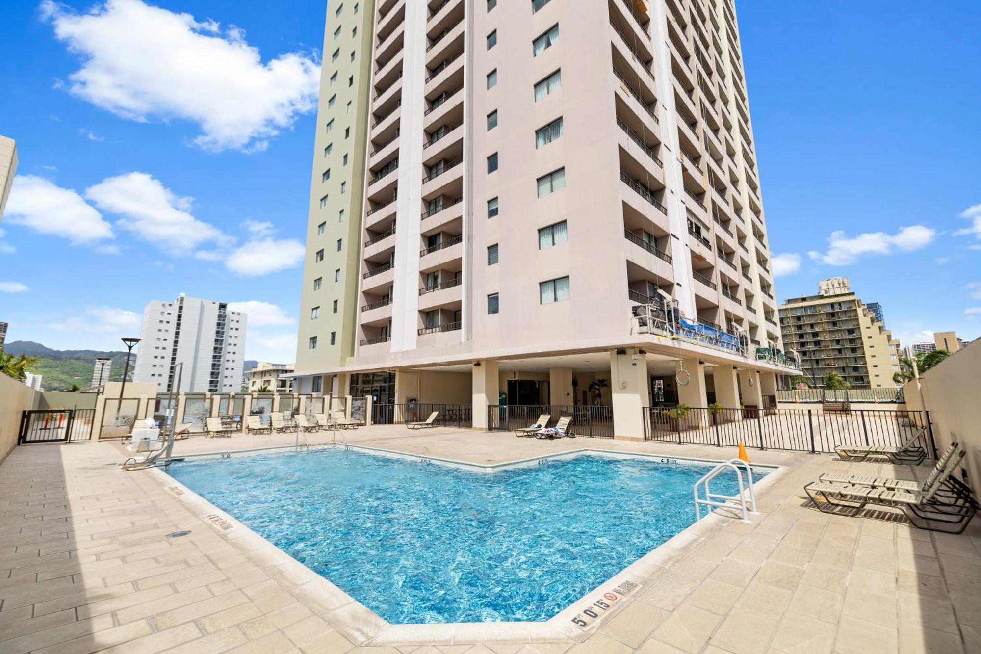 Royal Kuhio 1606 - Spacious Studio With Diamond Head City Views In The Heart Of Waikiki! Honolulu Exteriér fotografie